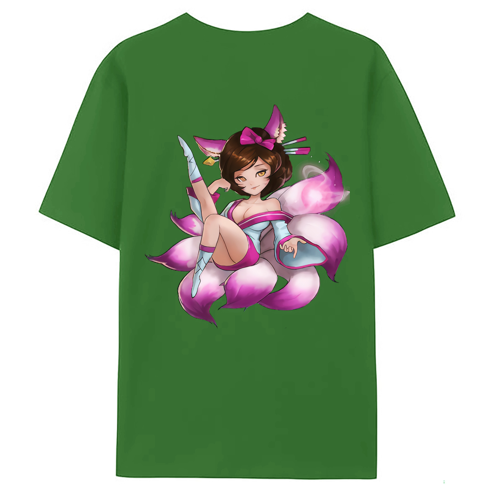 （画像用） リーグ・オブ・レジェンド League of Legends LOL レディース半袖Tシャツ(バックプリント)